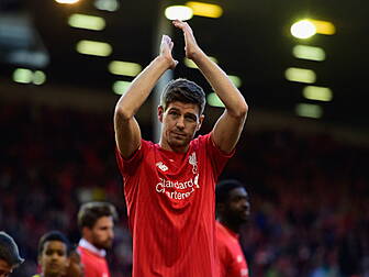 Steven Gerrard bids an emotion...